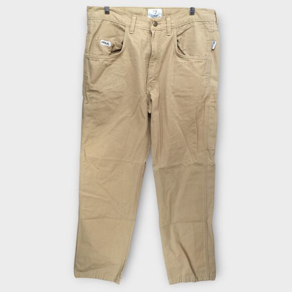 Mens Tyndale Arc Rated Flame Resistant Tan Pants Size 34 - Picture 1 of 8